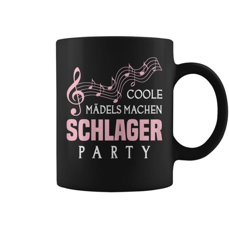 Women's Schlager Hit Party Music Hit Music Quote Tassen