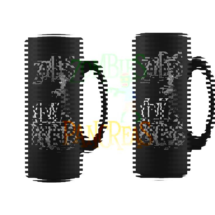 Zombies Comió Mi Páncreas T1d Diabetic Diabetes Conciencia Taza de café