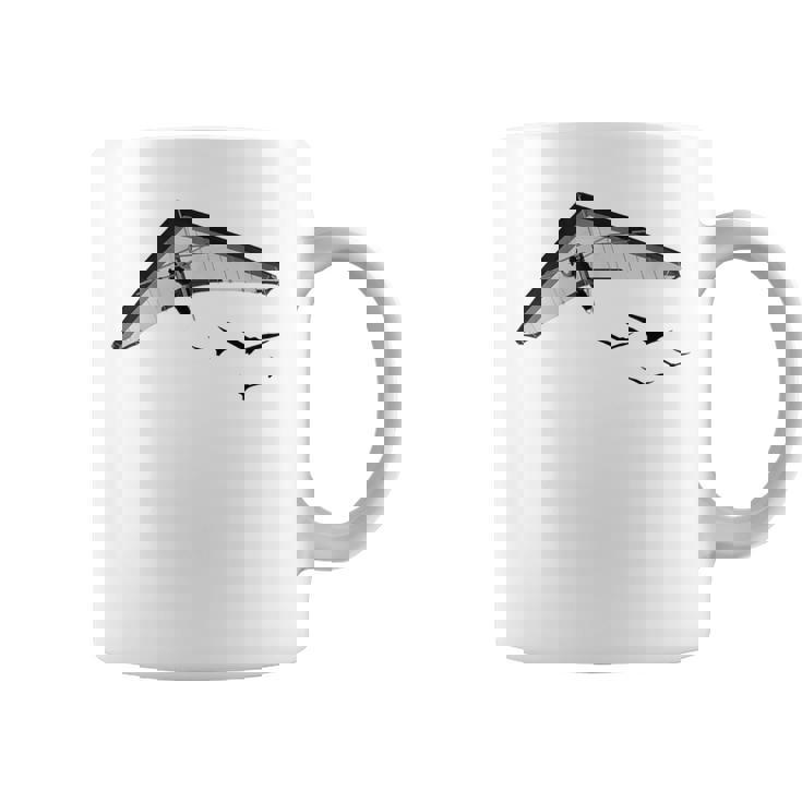 Ala Delta Ala Deltaolar Pilotoolar Aviar Taza de café