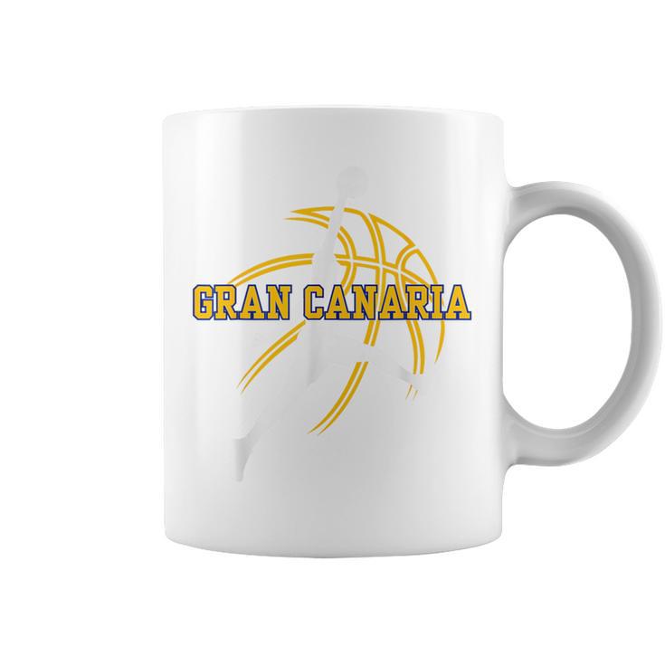 Apoyo Aficionado Baloncesto Gran Canaria Palmas Basketball Taza de café