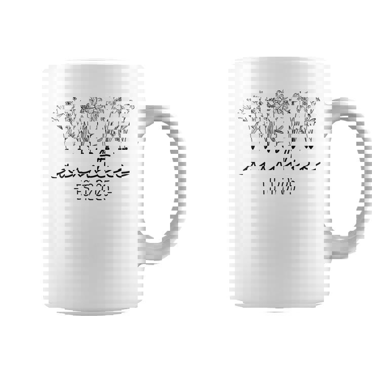 Auntie Est 2025 Promoted To Auntie 2025 Cute Aunt 2025 Coffee Mug