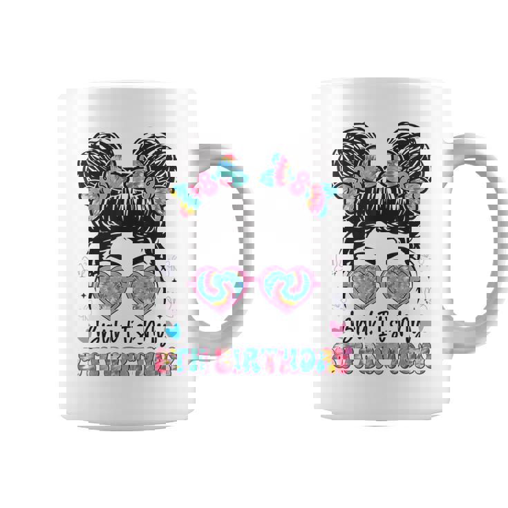 Bruh It's My 8Th Birthday Girl Eight 8 Years Old Birthday Coffee Mug