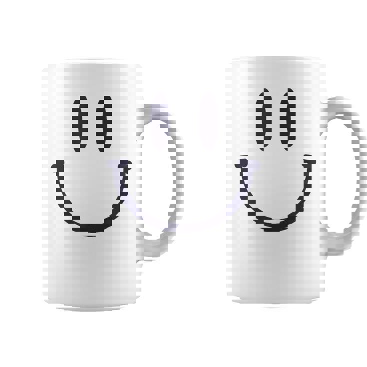 Cara Sonriente Emoticono Sonrisa Feliz Hombre Niños Taza de café
