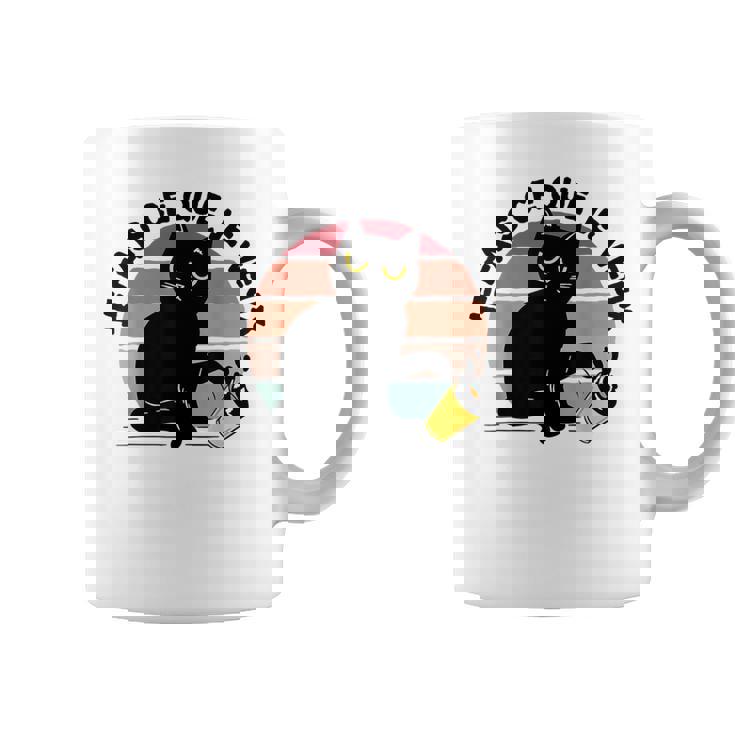 Chat Humour Fille Enfant Je Fais Ce Que Jeeux Tasse