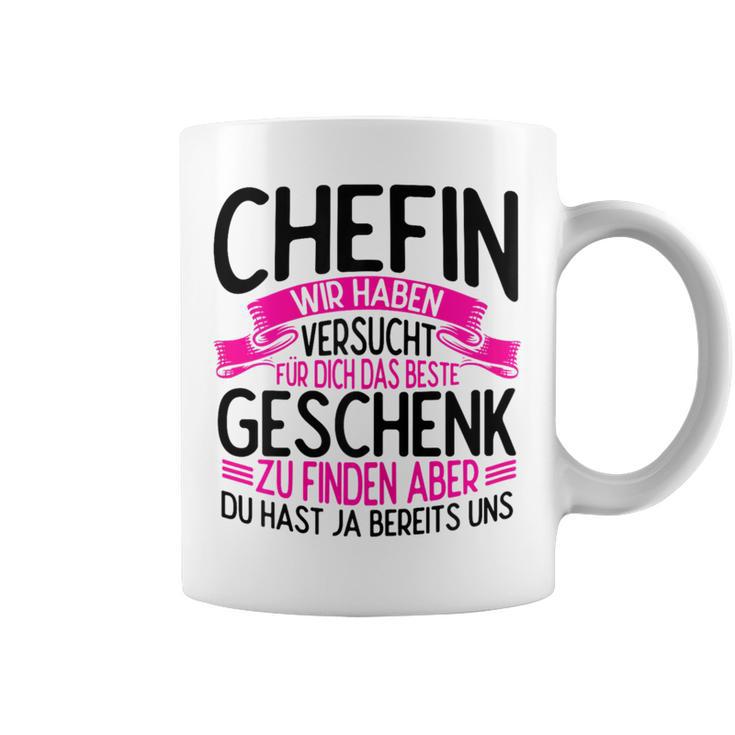 Chefin Wir Habenersucht Für Dich Geschenk Zu Finden Tassen