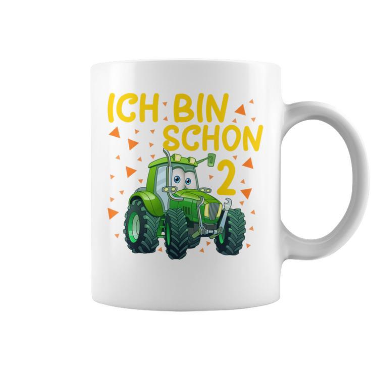 Children's Ich Bin 2 Jahre Traktor Trekker Tassen