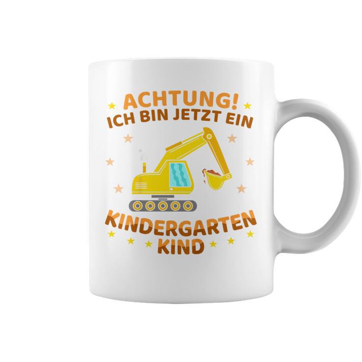 Children's Ich Bin Jetzt Ein Kindergartenkind Excavator Kindergarten Start Tassen