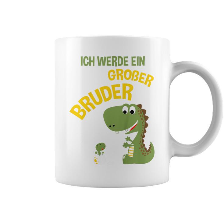 Children's Ich Werde Ein Großer Bruder Dinosaur German Tassen