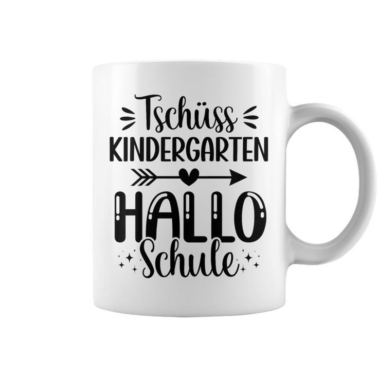 Children's School Child 2024 Tschüss Kindergarten Hello School First Day At School Tassen