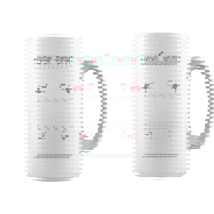 Christmas Santa Sister Naughty Ugly Christmas Sweater Coffee Mug