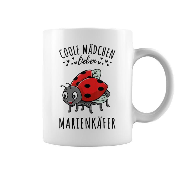 Coole Mädchen Lieben Marienkäfer Geschenk Tassen