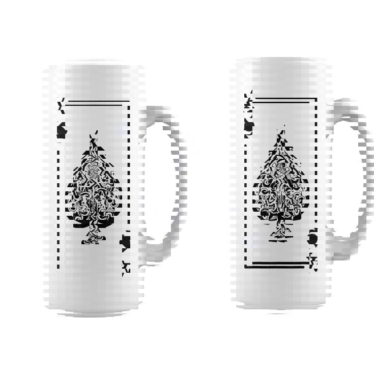 Costume As De Pique Costume De Jeu De Cartes Tasse