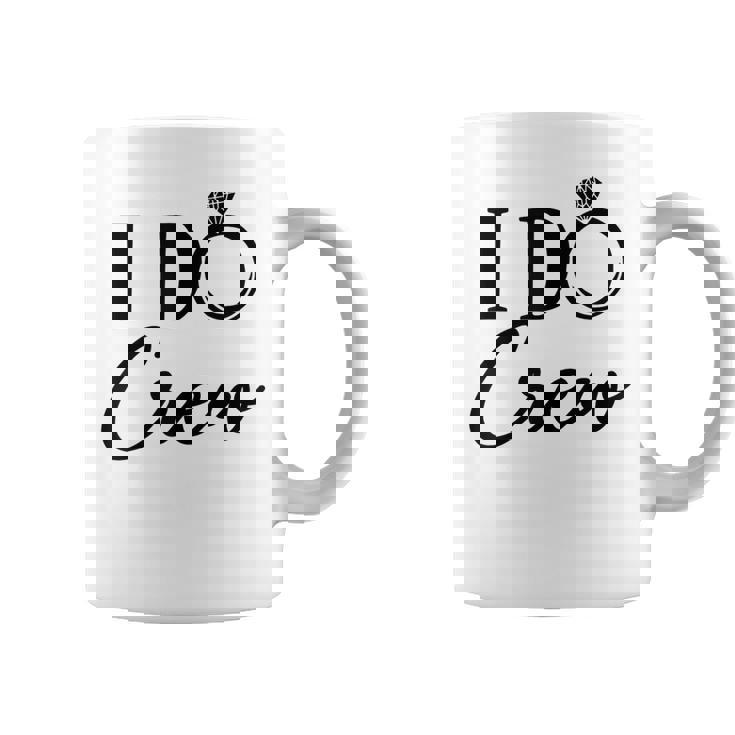 I Do Crew Bachelorette Party Matching Group Bridal Party Coffee Mug