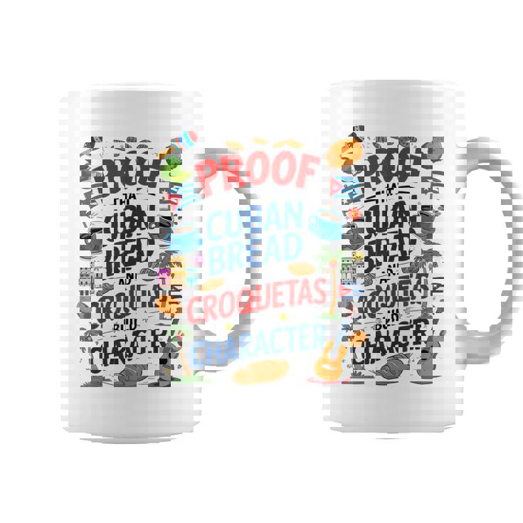 Cuban Flag Ideas For & Hispanic Cuban Croquetas Coffee Mug