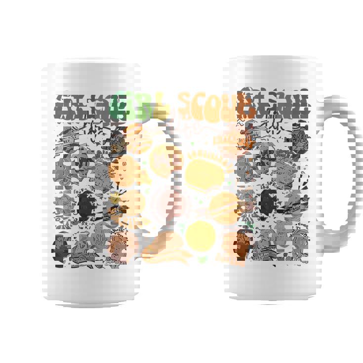 Cute Scout Girl Cookie Dealer Girl Troop Leader Scout Dealer Coffee Mug