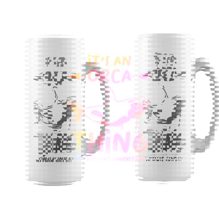 Es Una Cosa Orca Que No Entenderías Manga Larga Taza de café