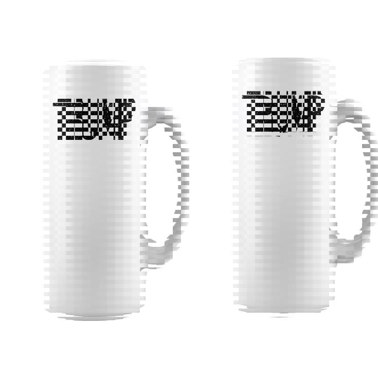 Estilo Militar De Plantilla Donald Trump 2024 Taza de café