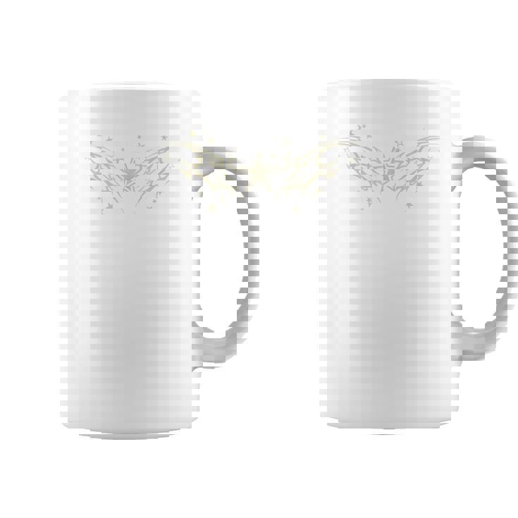 Estrella De Los 90 Con Estilo De Tatuaje De Estrella Del Y2k Taza de café