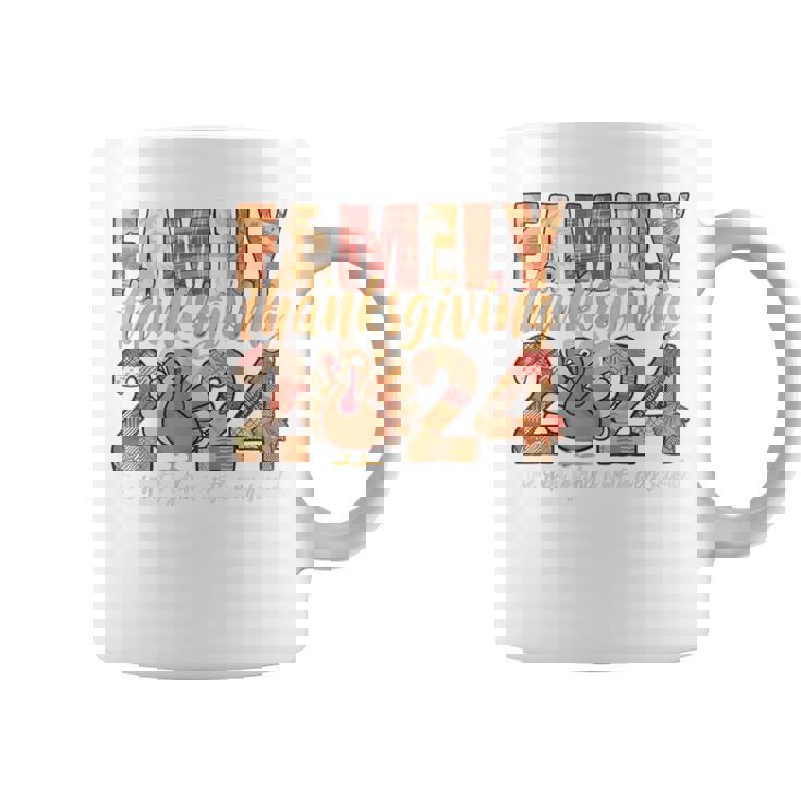 Family Thanksgiving 2024 Crew Turkey Group Matching Coffee Mug
