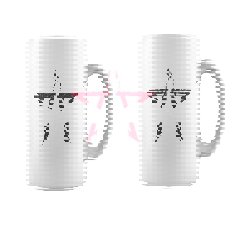 Fan De La Banda De Heavy Metal Rock Guitarra Eléctrica Manga Larga Taza de café