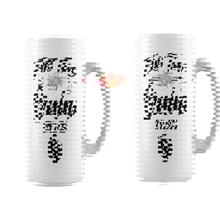 First Time Grandma 2025 Promoted To Grandma 2025 Coffee Mug