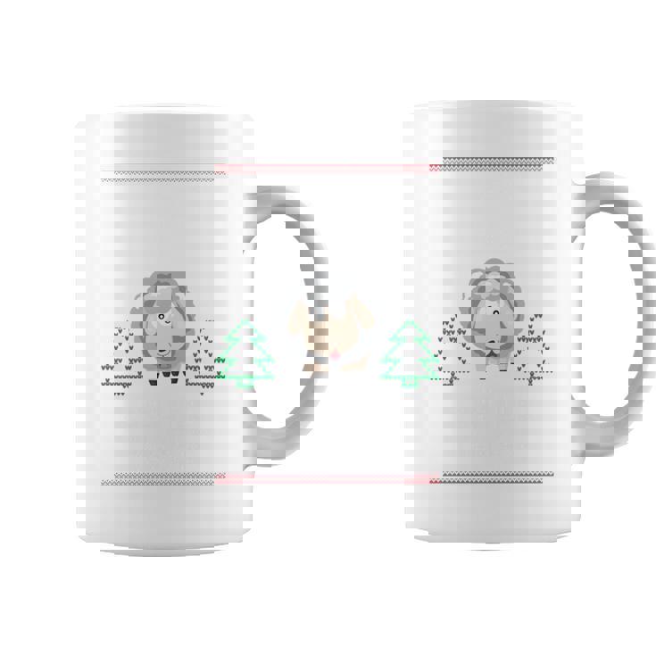 Fleece Navidad Sheep Ugly Christmas Sweater Coffee Mug
