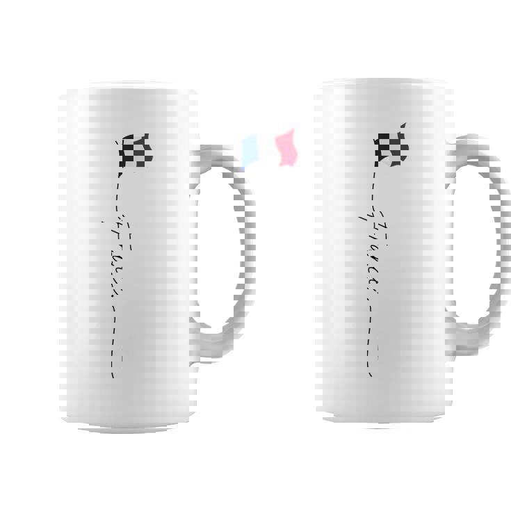 France Mât De Drapeau Français Franceintage Tasse