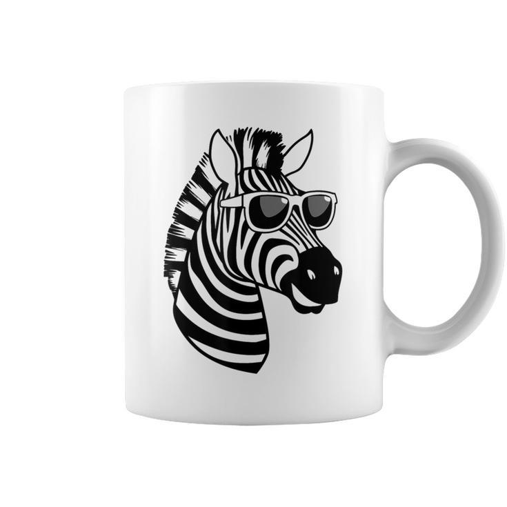 Zebra With Sunglasses Tassen