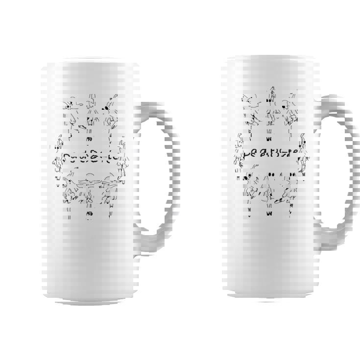 Ghost Pas De Boo-Rée Ballet Dancer Spooky Halloween Coffee Mug
