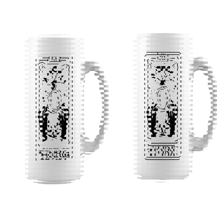 Gothic Bride Bridesmaid Tarot Bridal Party Bachelorette Coffee Mug