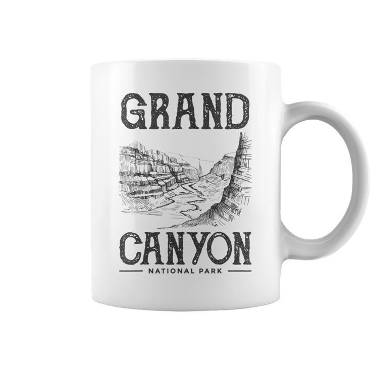 Grand Canyon Npintage Souvenir Gray Tassen