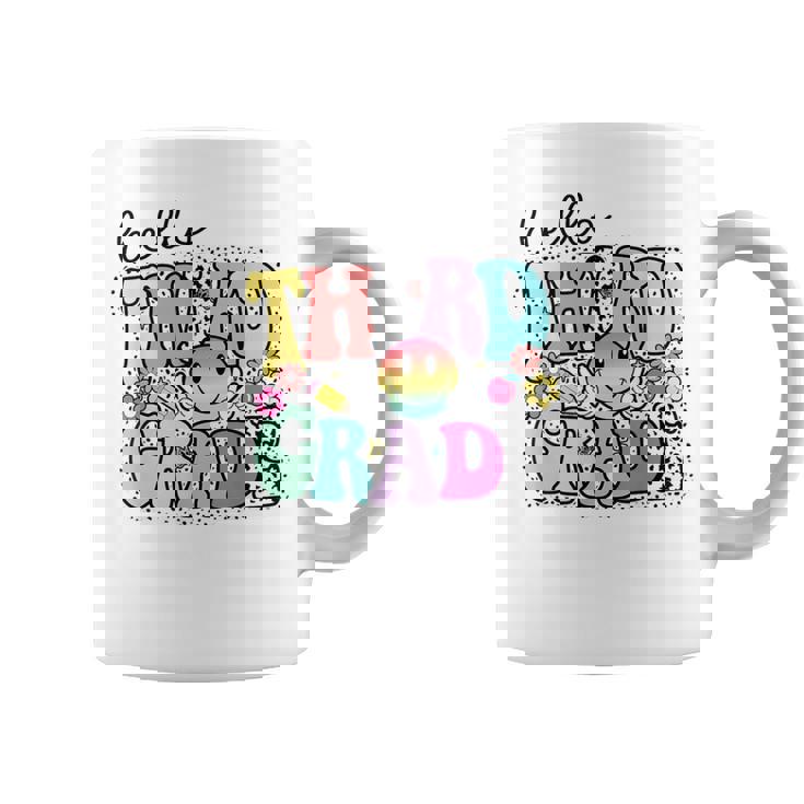 Hello Third Grade Team 3Rd Grade Girl Teacher Back To School Coffee Mug