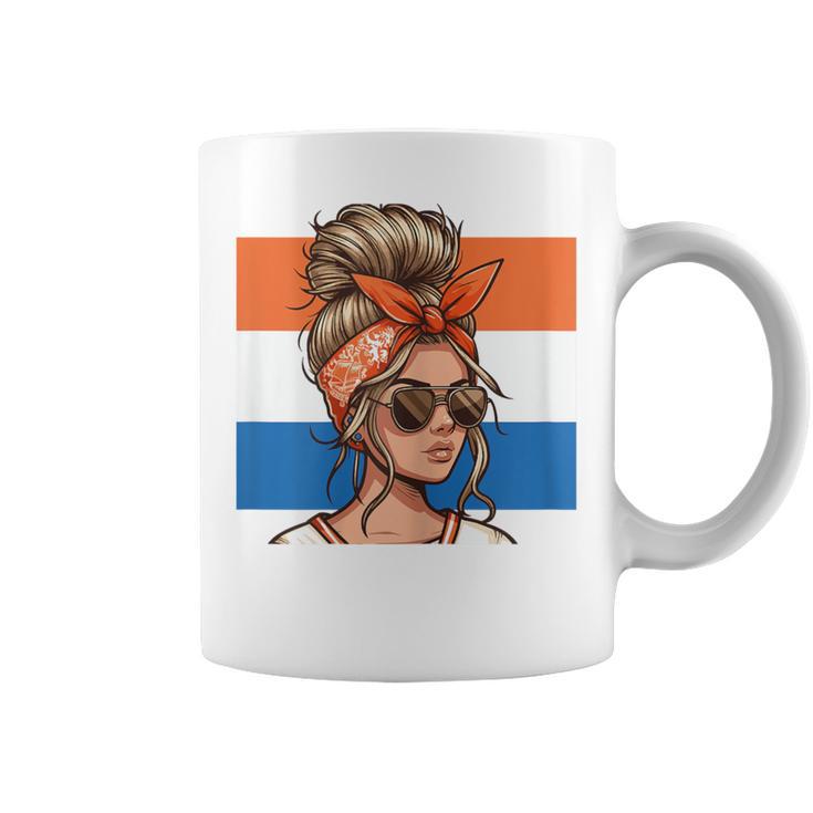 Holland Fan Item Women's Messy Bun Holland Flag Tassen