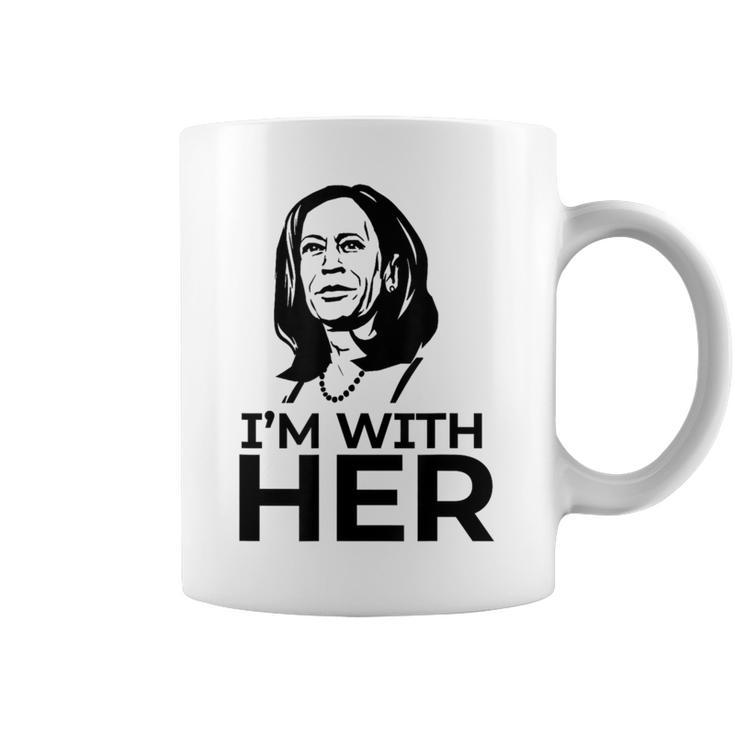 Ich Bin Bei Ihrer Wahlpräsidentin Kamala Harris 2024 Meme Tassen