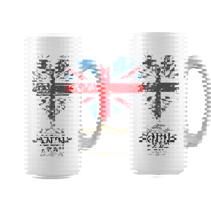 Idea Londra Per Bambini Con Cuore Bandiera Inglese Union Jack Tazze