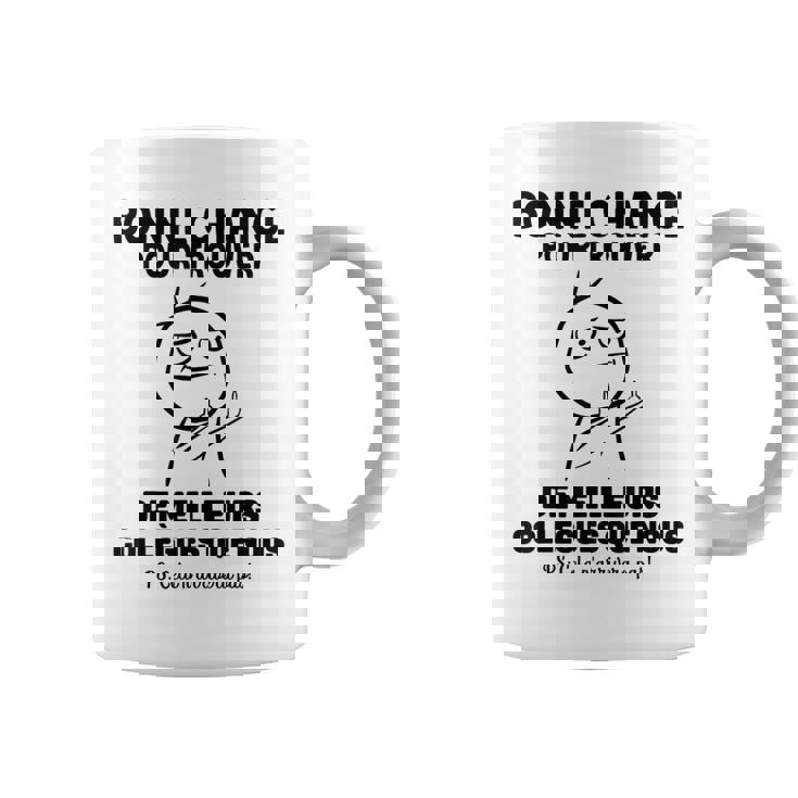 Cadeau Rigolo Départ Retraite Collègue Travail Homme Tasse