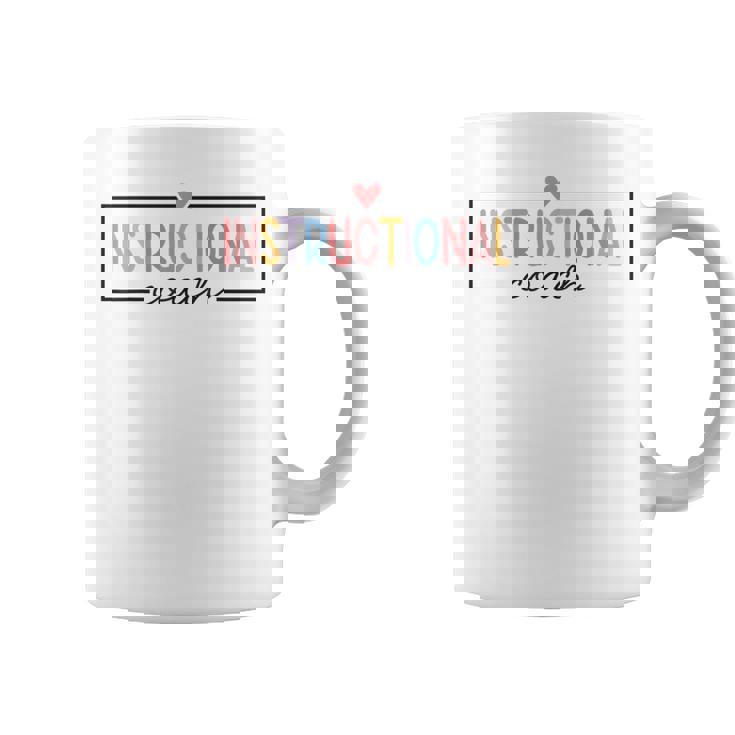 Instructional Coach Appreciation Back To School Coffee Mug