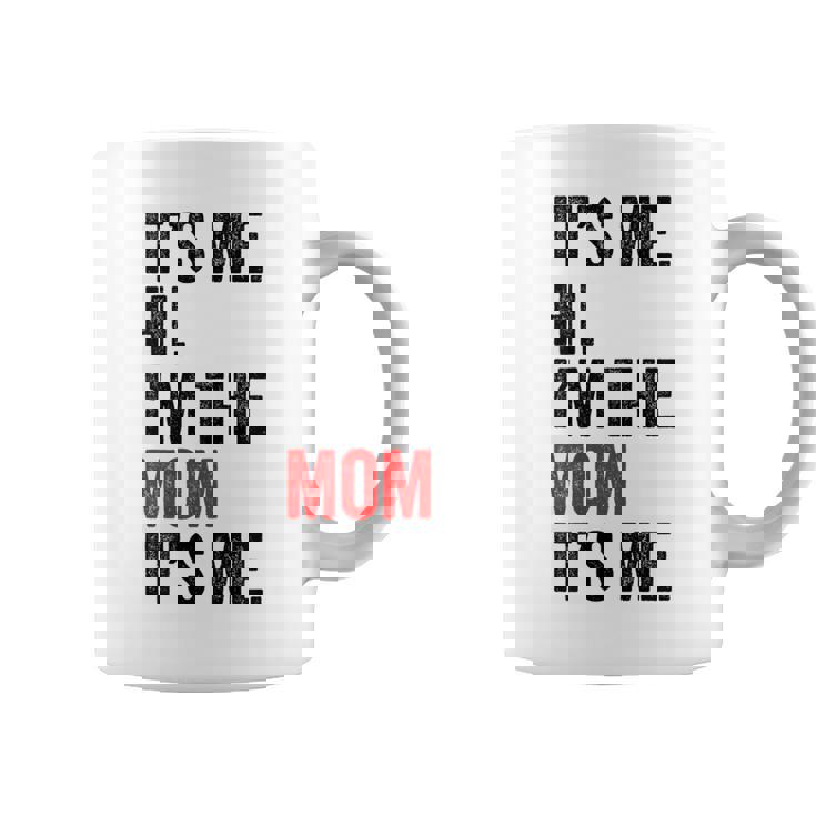 It's Me Hi I'm The Mom It's Me Retro Kid Coffee Mug