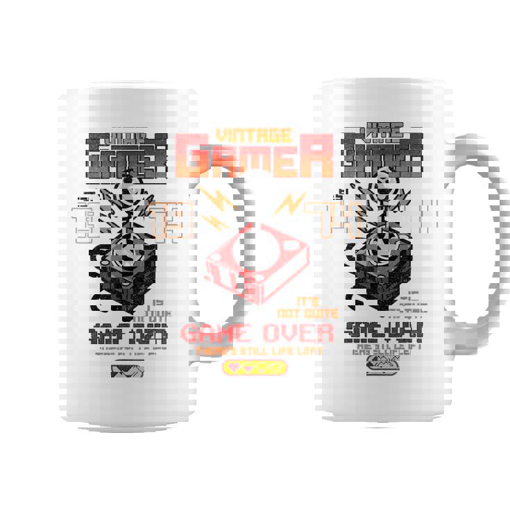 Jugadorintage Desde 1974 Juegos De Cumpleaños Divertidos Taza de café