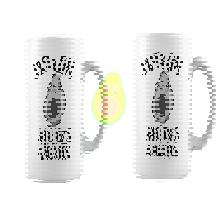 Just A Girl Who Loves Avocados Taza de café