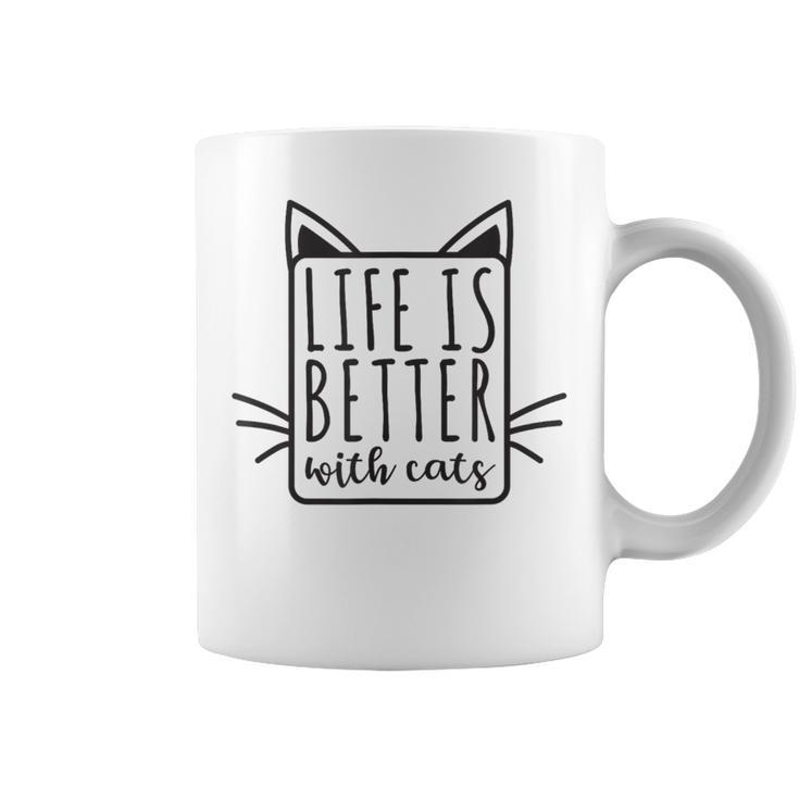 Life Is Better With Cats For And Women Tassen