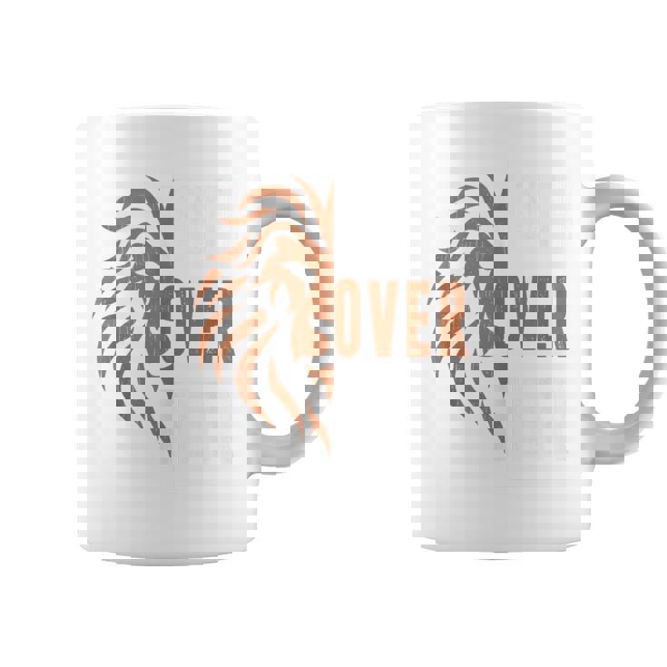 Lion Faith Over Fear- Dad Man Jesus Christ Christian Coffee Mug
