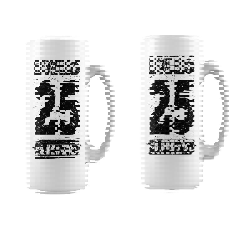 Livello 25 Superato Anni 25 Compleanni Tazze
