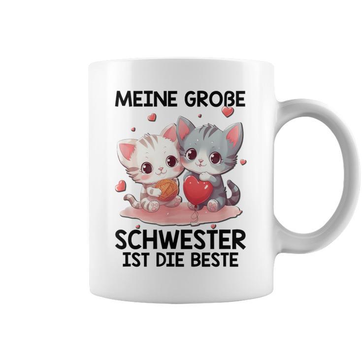 Meine Große Schwestern Ist Die Beste Katzen Geschwister Tassen