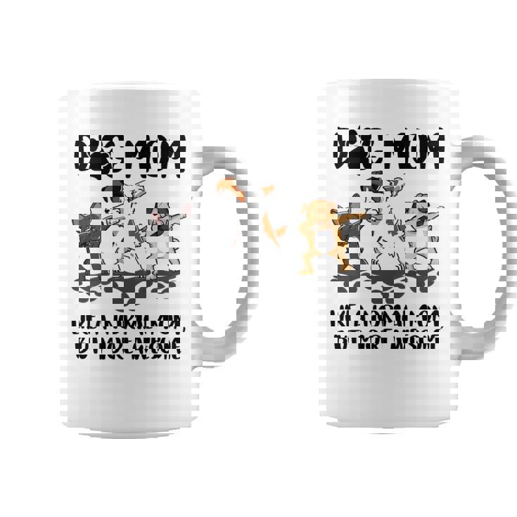 Motivo Del Perro Mamá Del Perro Sin Mangas Taza de café