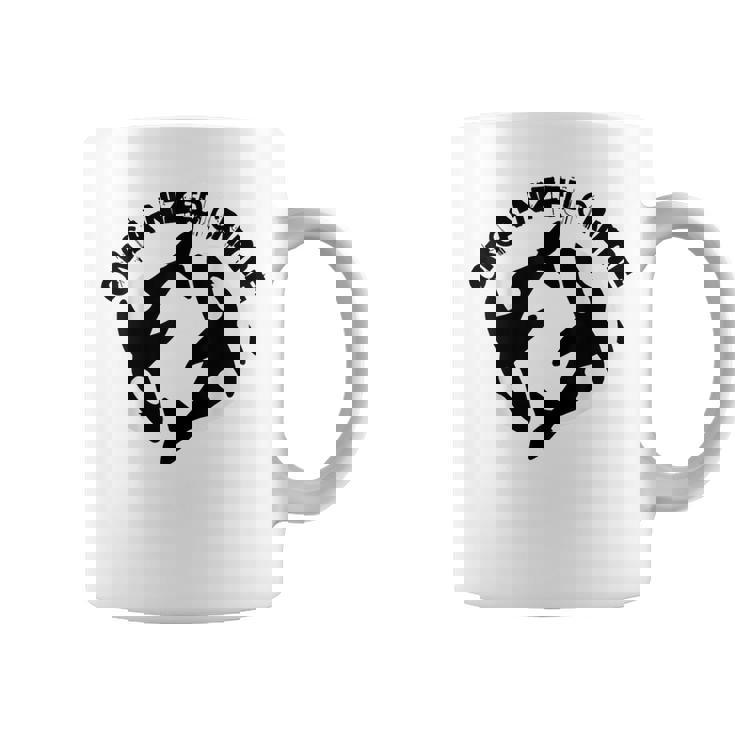 Orca-Nized Crime Orcanizado Crime Killer Whale Cita Taza de café