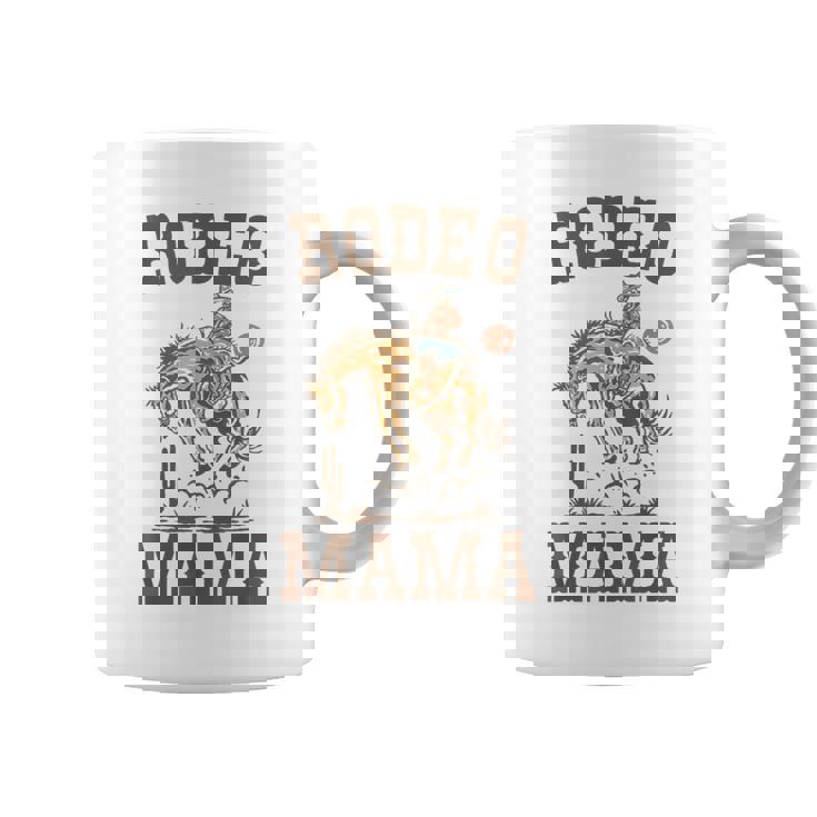 Rodeo Mama Mommy Mom Western Cowboy Birthday Family Matching Coffee Mug