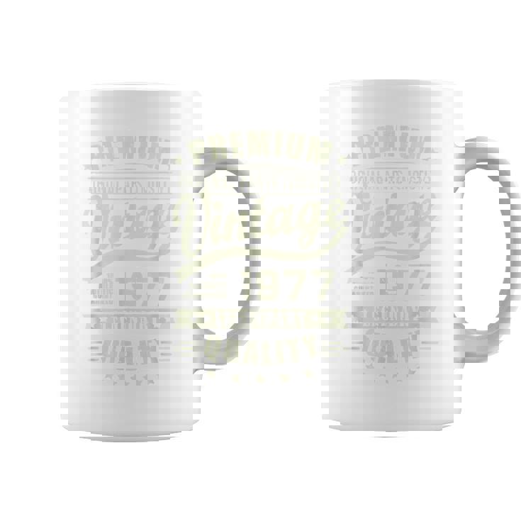 Sintage De 1977 Para Hombre Retro Divertidas Cumpleaños De 1977 Taza de café