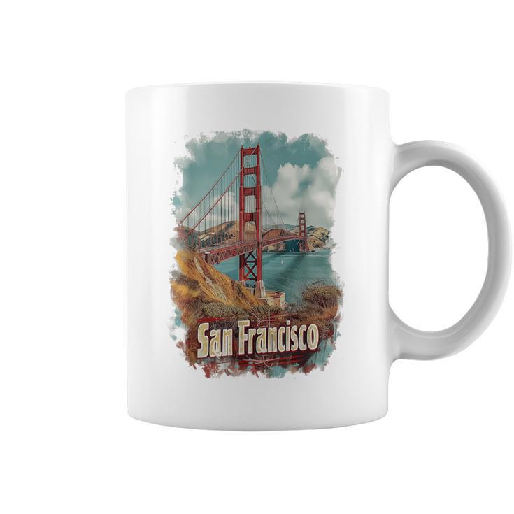 Souvenir Du Golden Gate Bridge De San Francisco En Californie Tasse