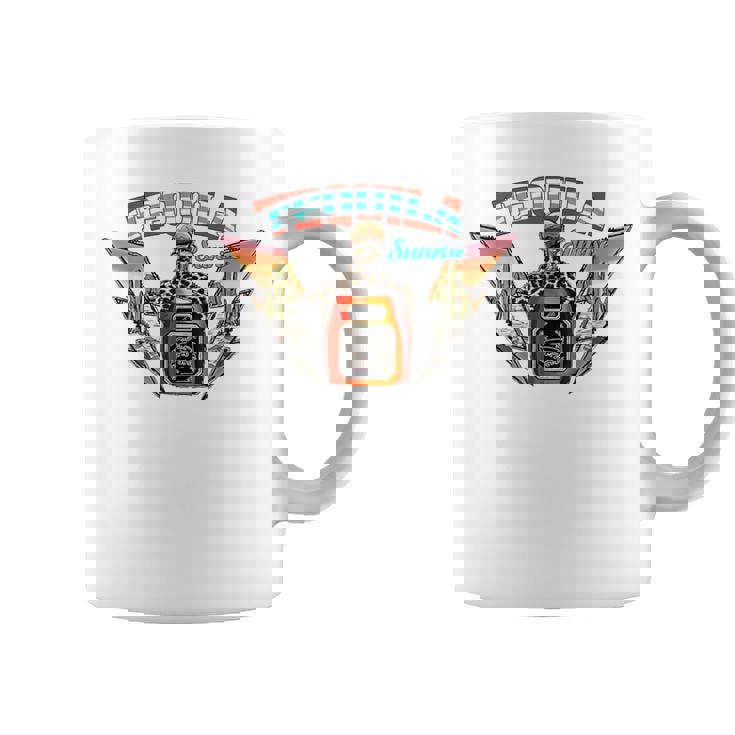 Tequila Sunrise Western Life Desert Vibes Tequila Drinking Coffee Mug